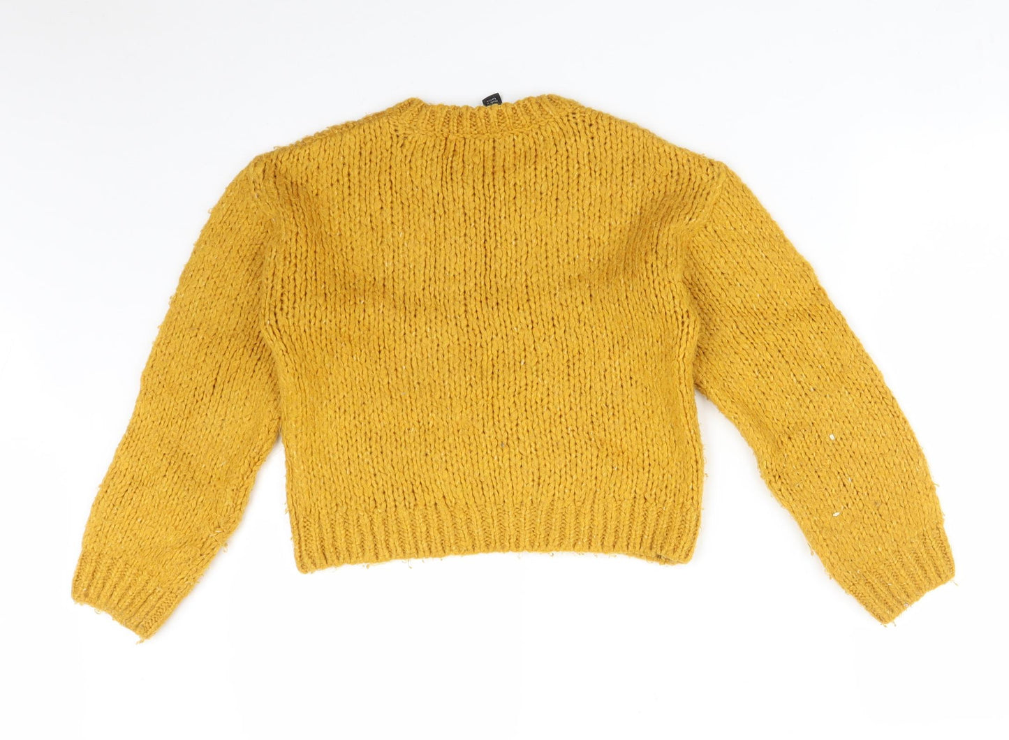 New Look Girls Yellow   Pullover Jumper Size 12-13 Years