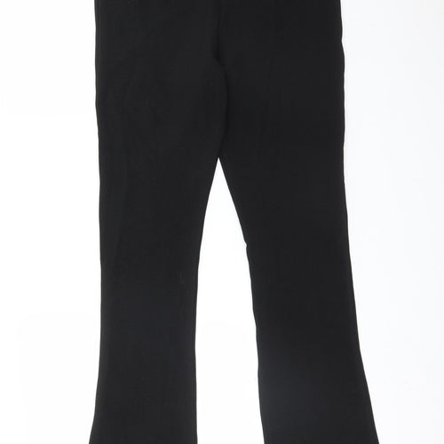 Preworn Womens Black   Trousers  Size 12 L30 in