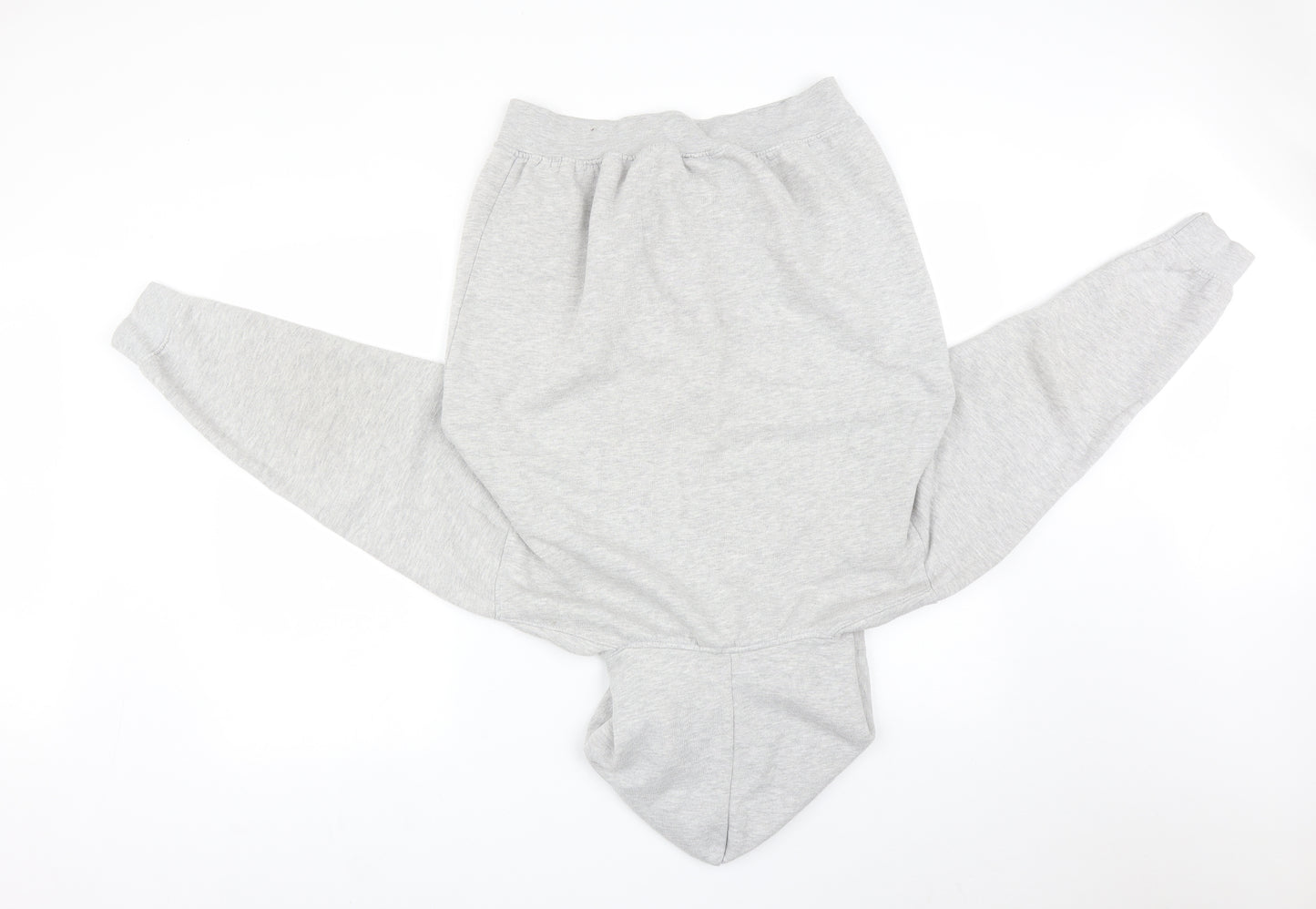 Uneek Mens Grey   Pullover Hoodie Size M  - PENTEWAN CORNWALL