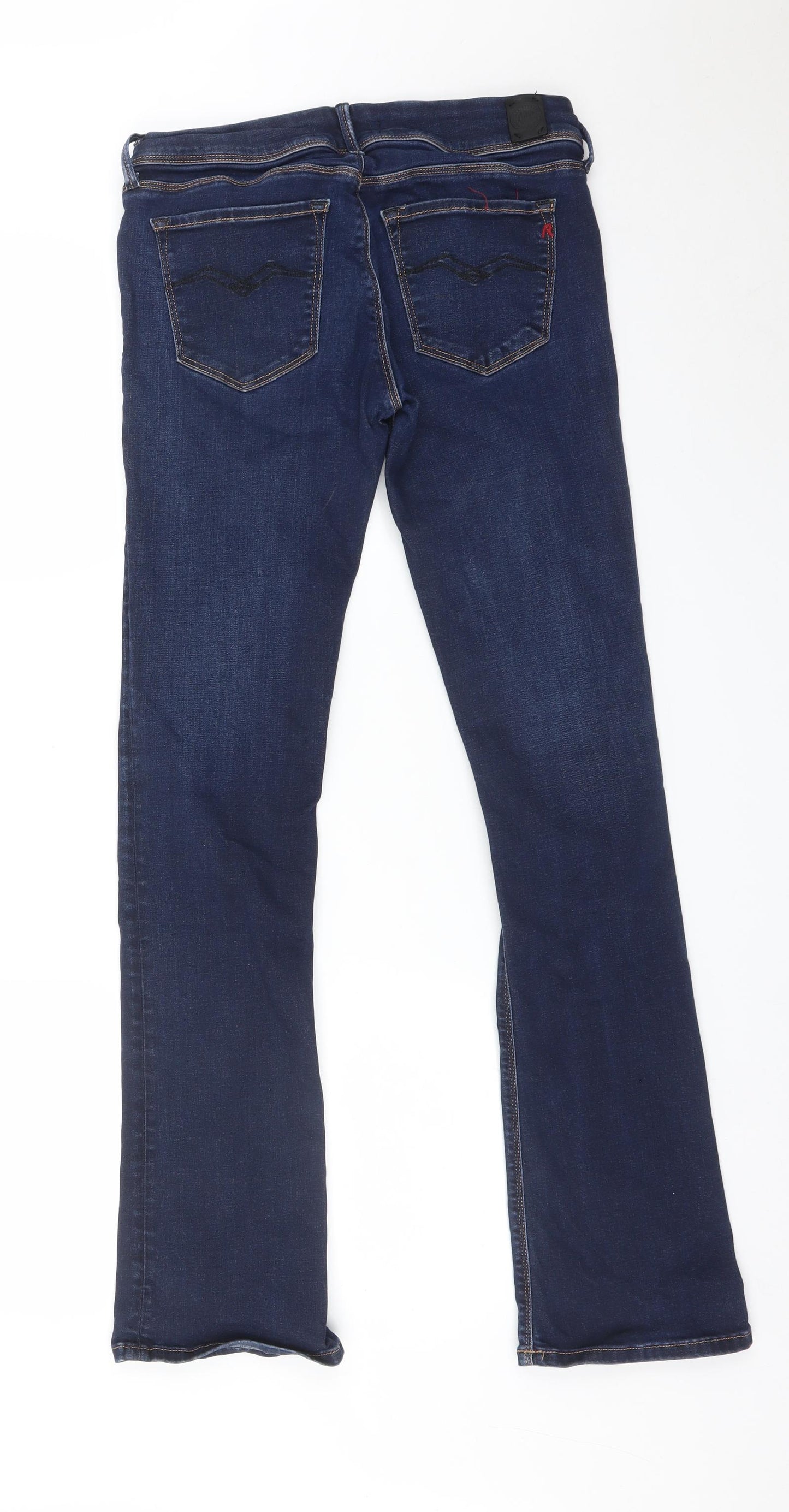Replay Womens Blue   Bootcut Jeans Size 28 L32 in