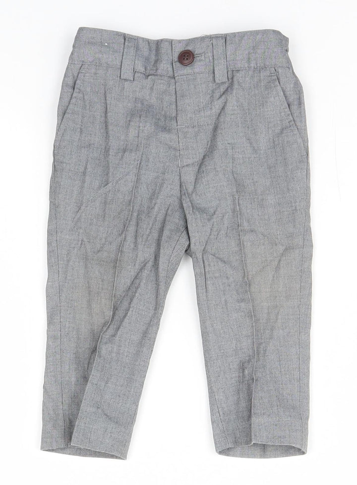 NEXT Baby Grey Track Pants Trousers Size 9-12 Months