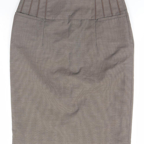 NEXT Womens Beige   Straight & Pencil Skirt Size 10