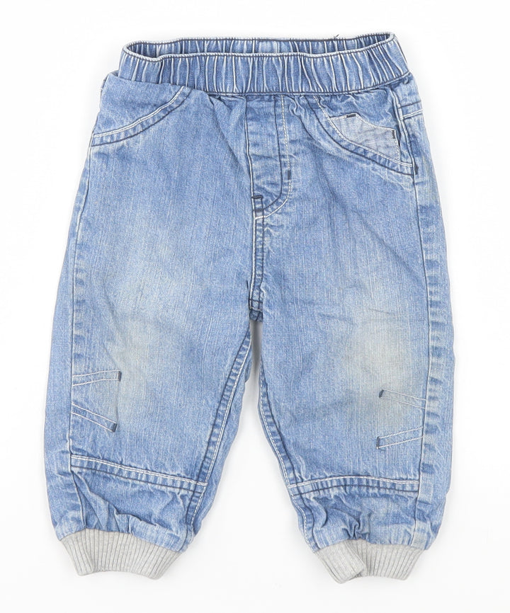 Disney Baby Blue Track Pants Jeans Size 9-12 Months
