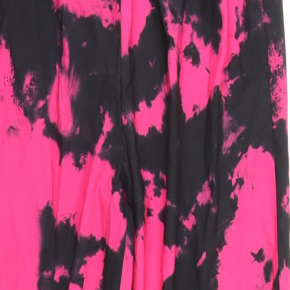 SheIn Womens Pink Geometric  Sweatpants Trousers Size M L24 in