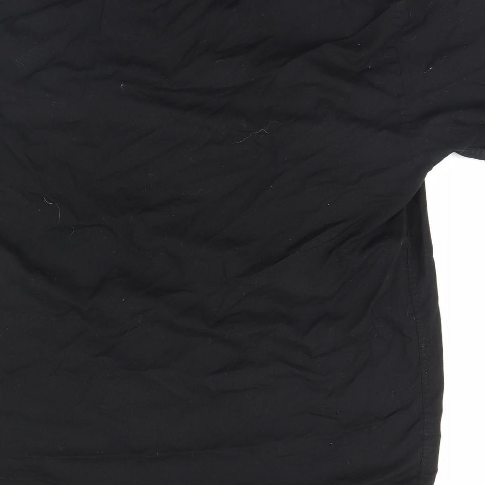Primark Mens Black    Button-Up Size M