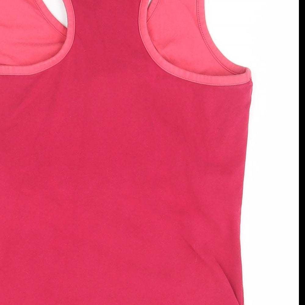 Preworn Womens Pink   Basic Tank Size 14
