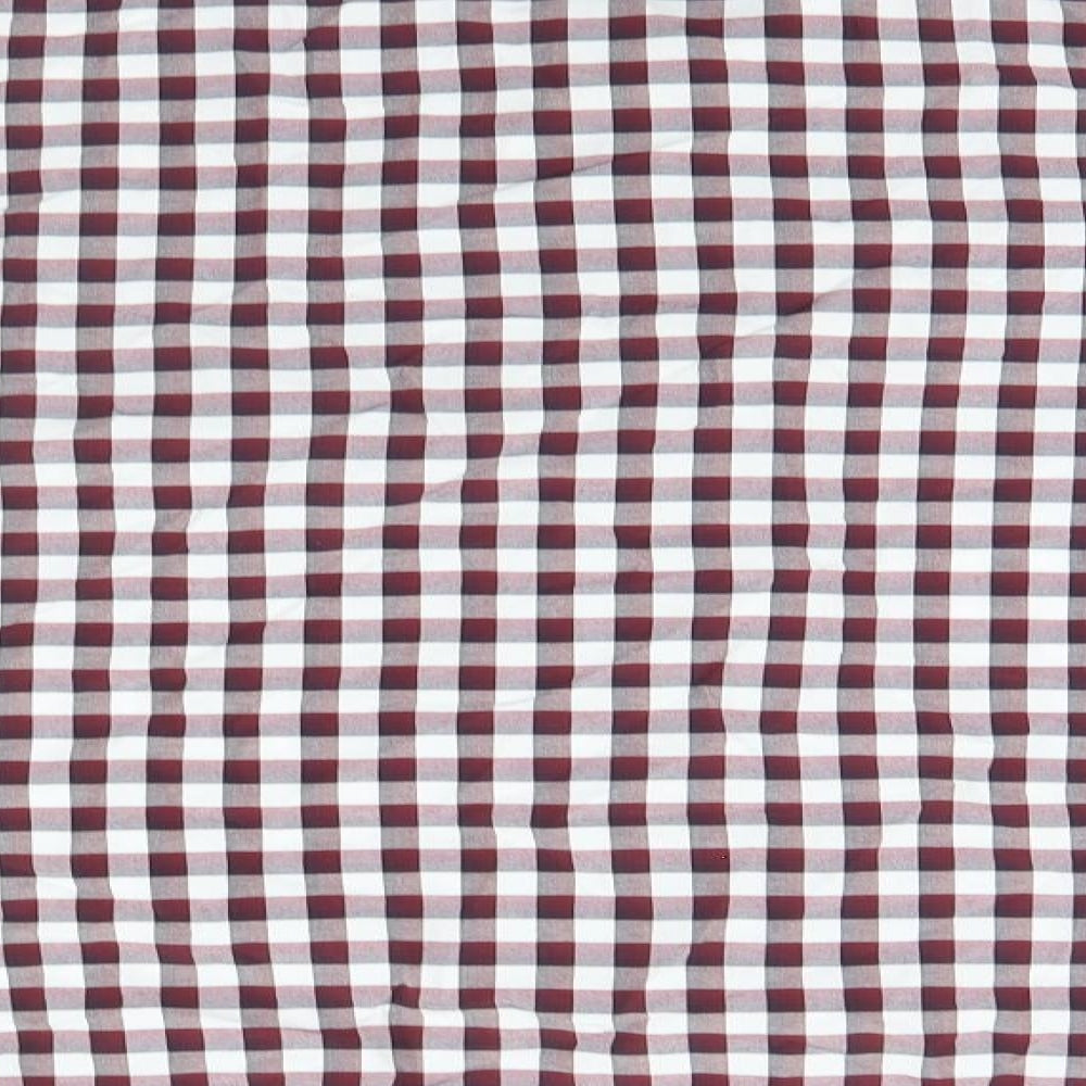 River Island Mens Grey Check   Button-Up Size M