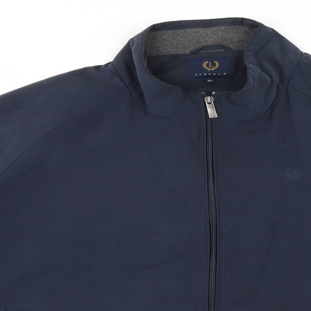 Lincoln Mens Blue   Jacket  Size XL