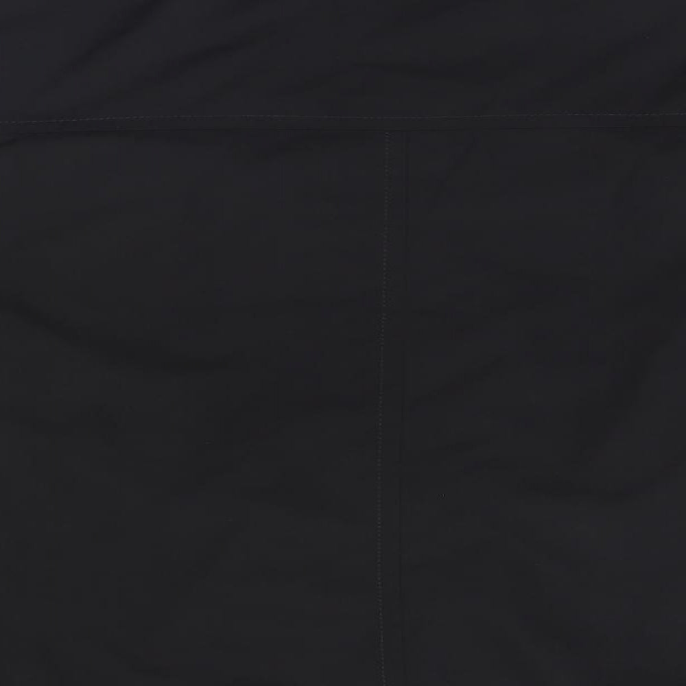 Jeff Banks Mens Black   Overcoat Jacket Size 2XL