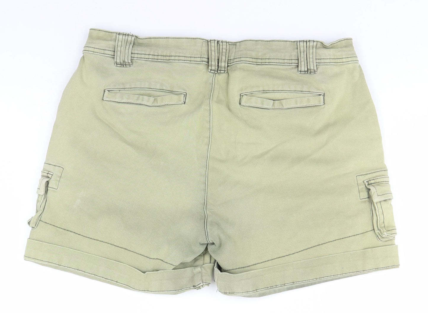 SoulCal&Co Womens Beige   Hot Pants Shorts Size 14