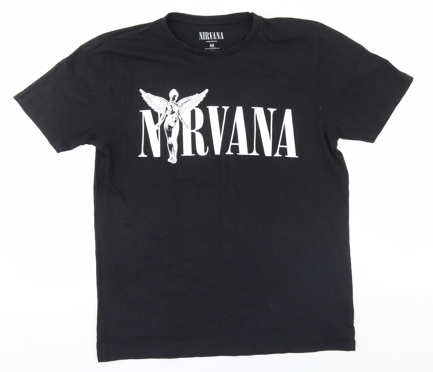 Nirvana Mens Black    T-Shirt Size M  - Nivana