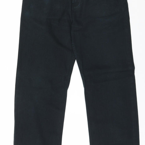 Marks and Spencer Womens Black   Straight Jeans Size 32 in L30 in