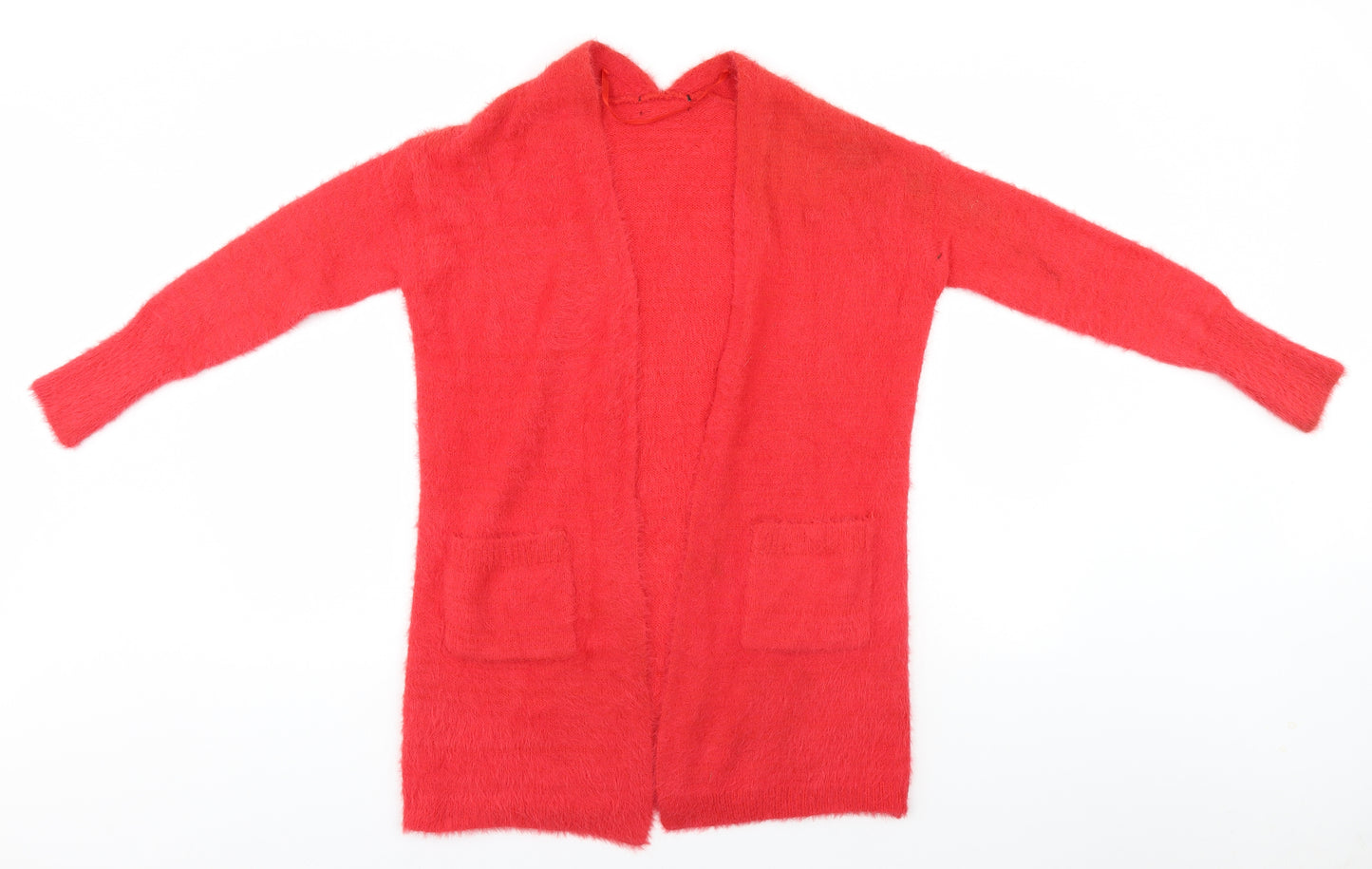 Preworn Womens Red   Cardigan Jumper