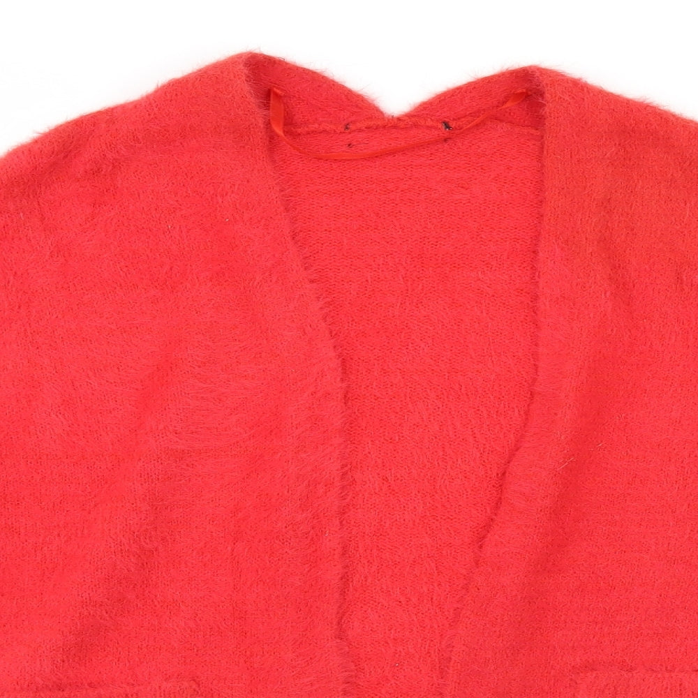Preworn Womens Red   Cardigan Jumper