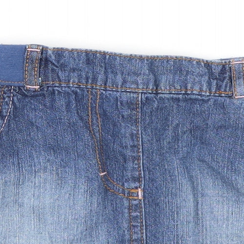 George Girls Blue   A-Line Skirt Size 3-4 Years