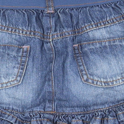 George Girls Blue   A-Line Skirt Size 3-4 Years