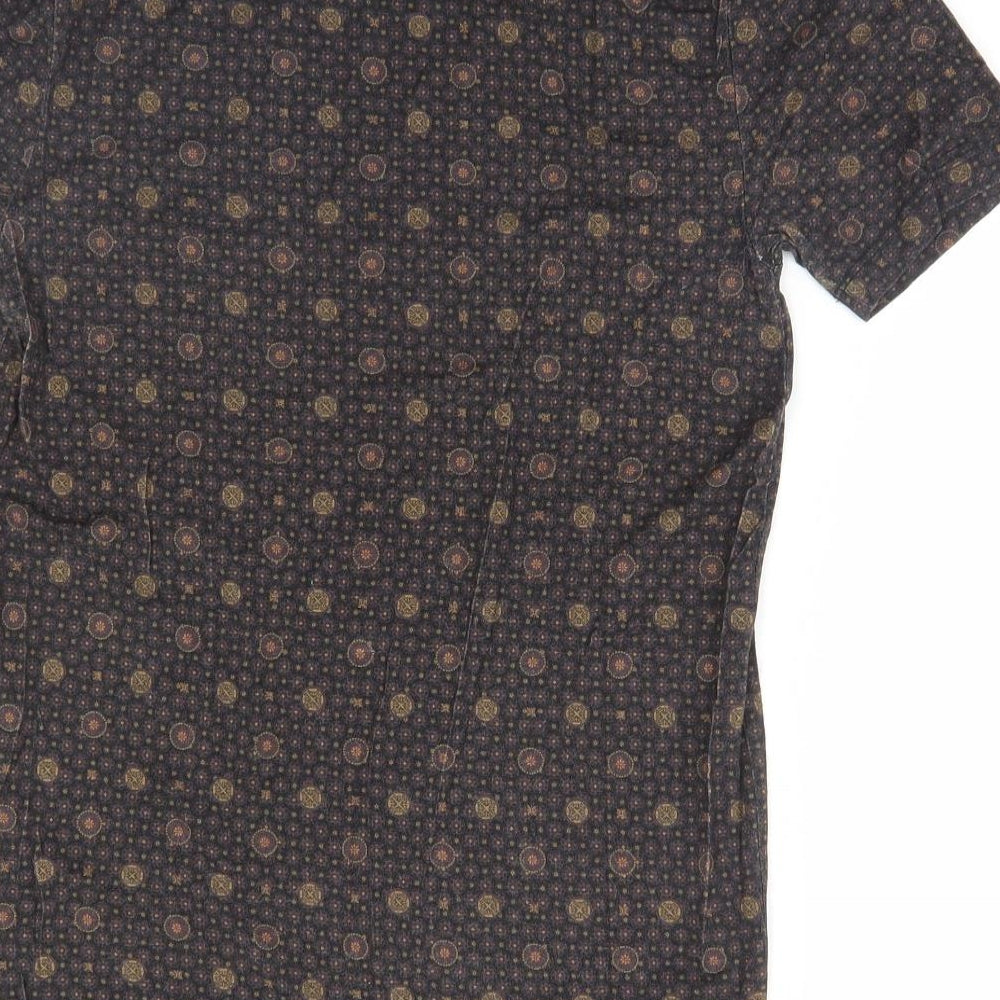 River Island Womens Brown Paisley  Basic T-Shirt Size XS