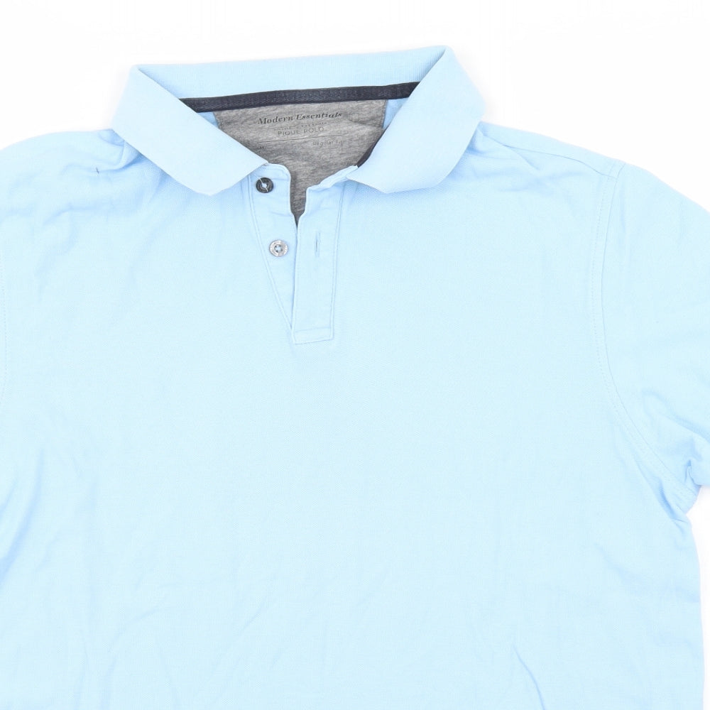 Marks and Spencer Mens Blue    Polo Size M