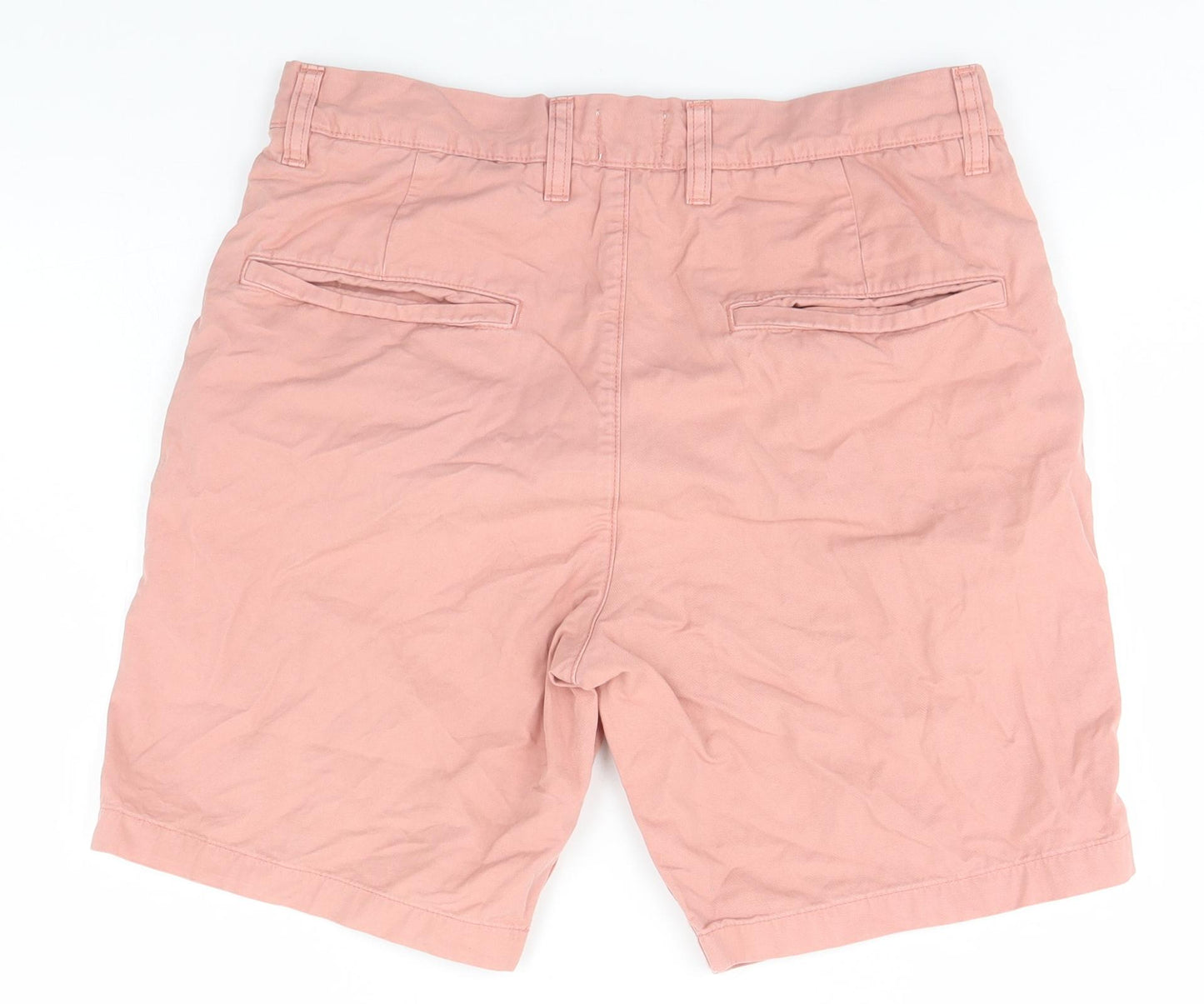 H&M Mens Beige   Cargo Shorts Size 30 in