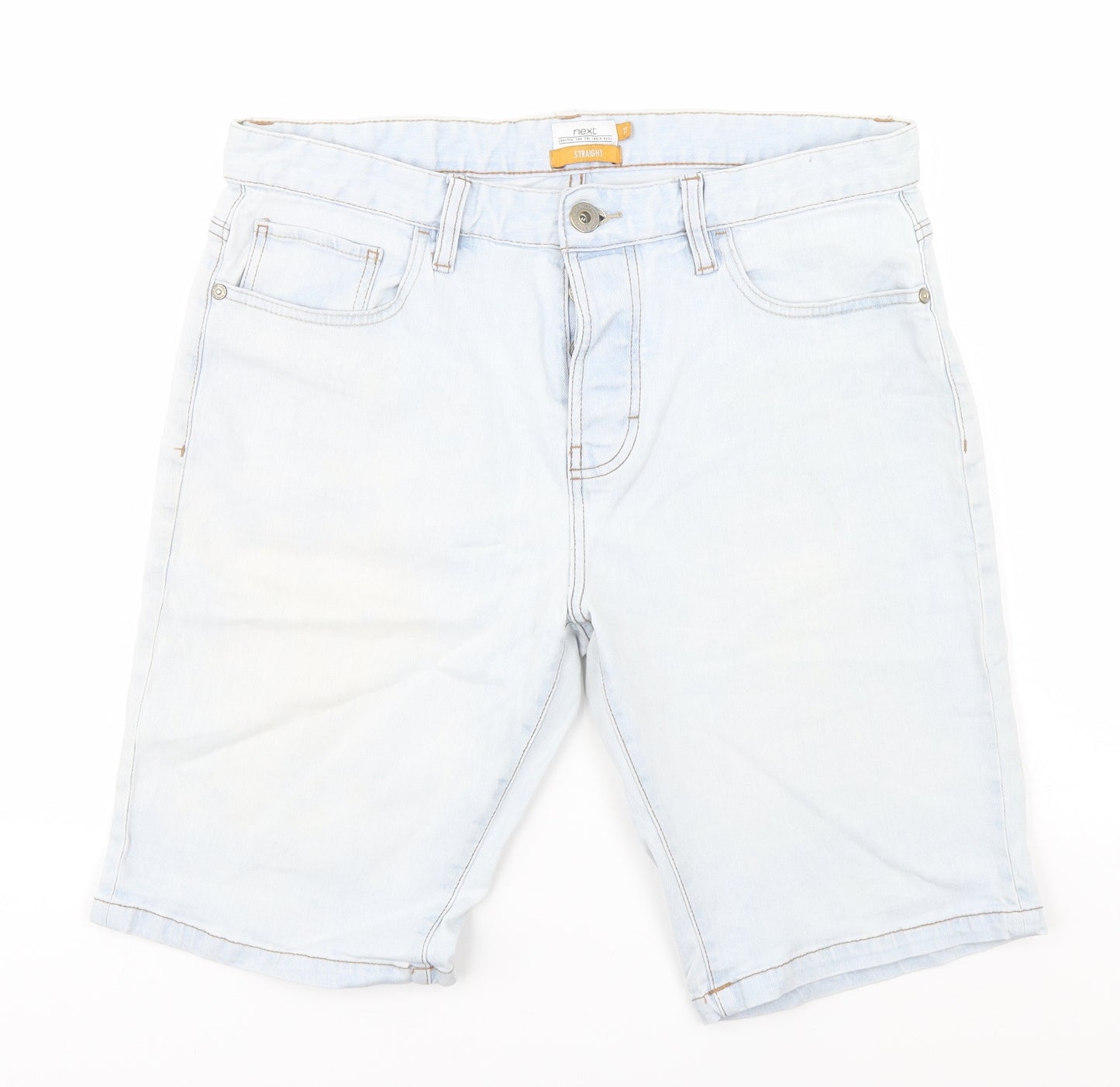 NEXT Mens Blue   Bermuda Shorts Size 34