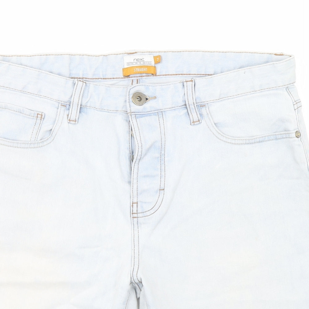 NEXT Mens Blue   Bermuda Shorts Size 34