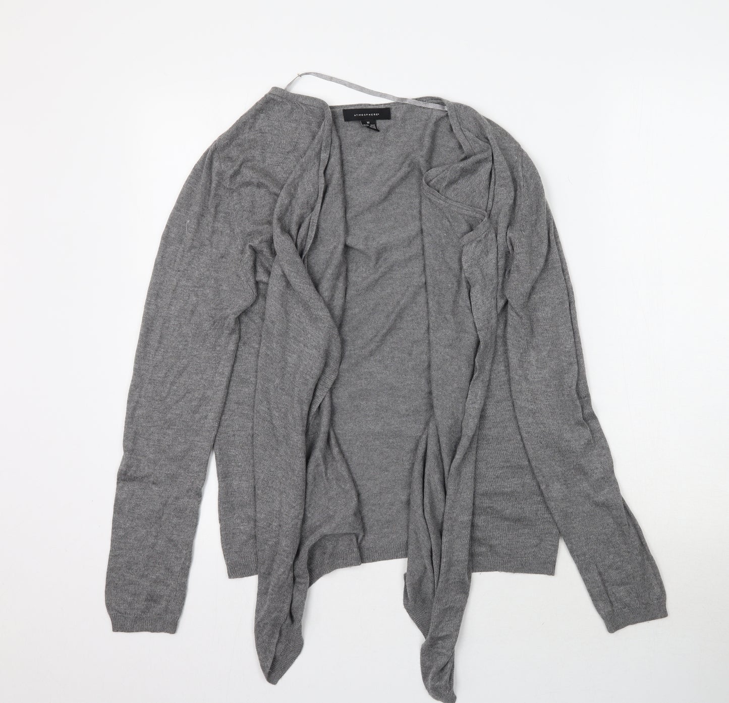 Atmosphere Womens Grey  Knit Cardigan Jumper Size M