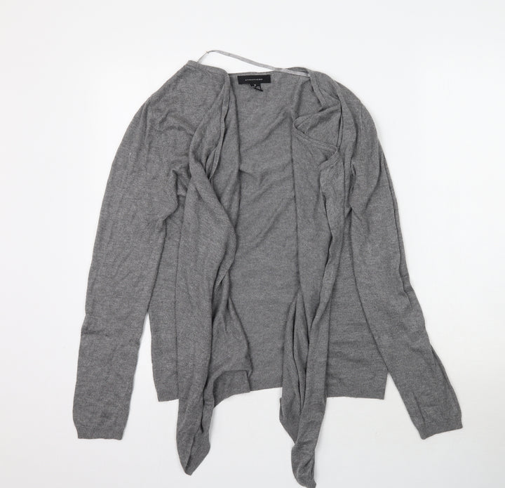 Atmosphere Womens Grey  Knit Cardigan Jumper Size M
