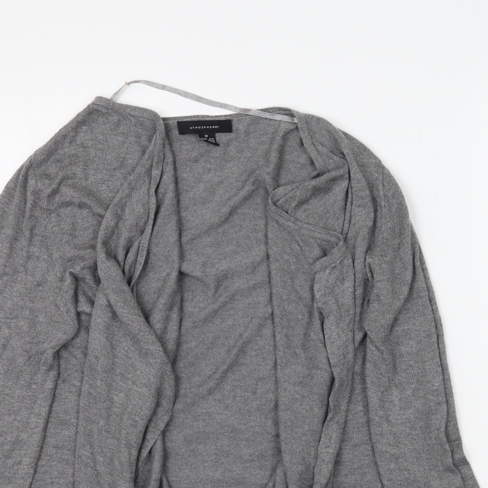 Atmosphere Womens Grey  Knit Cardigan Jumper Size M
