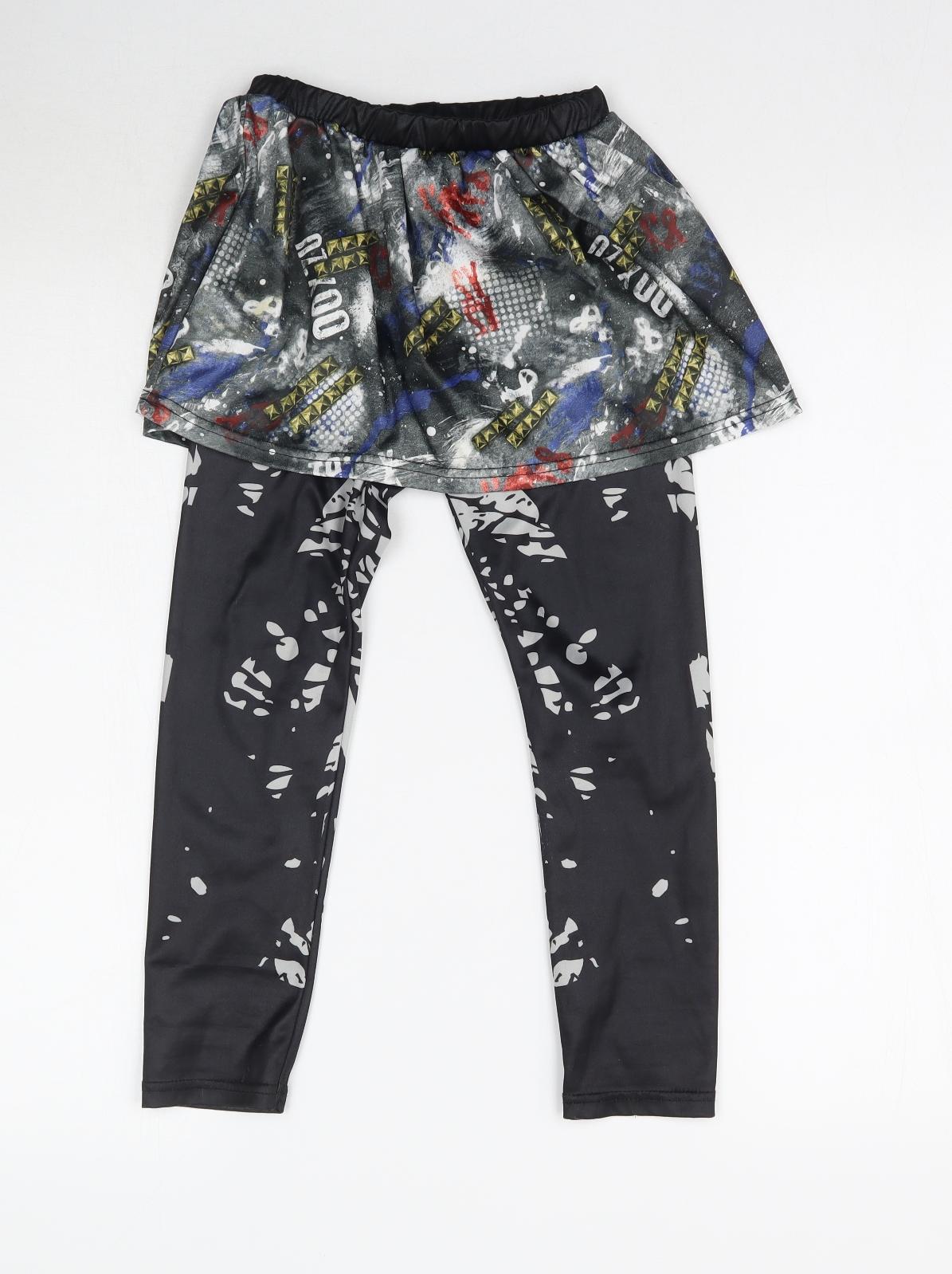 Disney Girls Multicoloured   Mini Skirt Size 5-6 Years - Leggings & Skirt in one