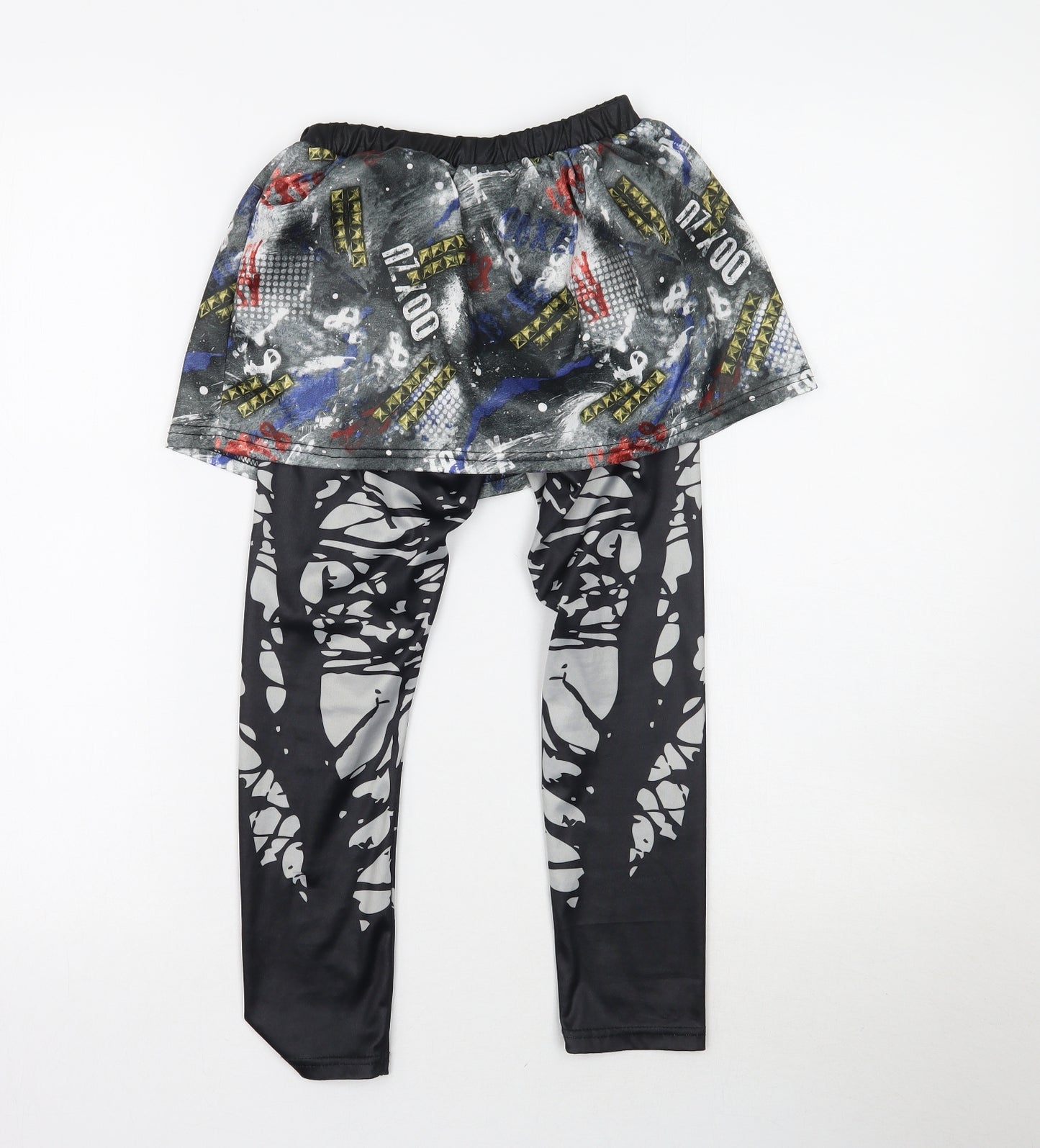 Disney Girls Multicoloured   Mini Skirt Size 5-6 Years - Leggings & Skirt in one