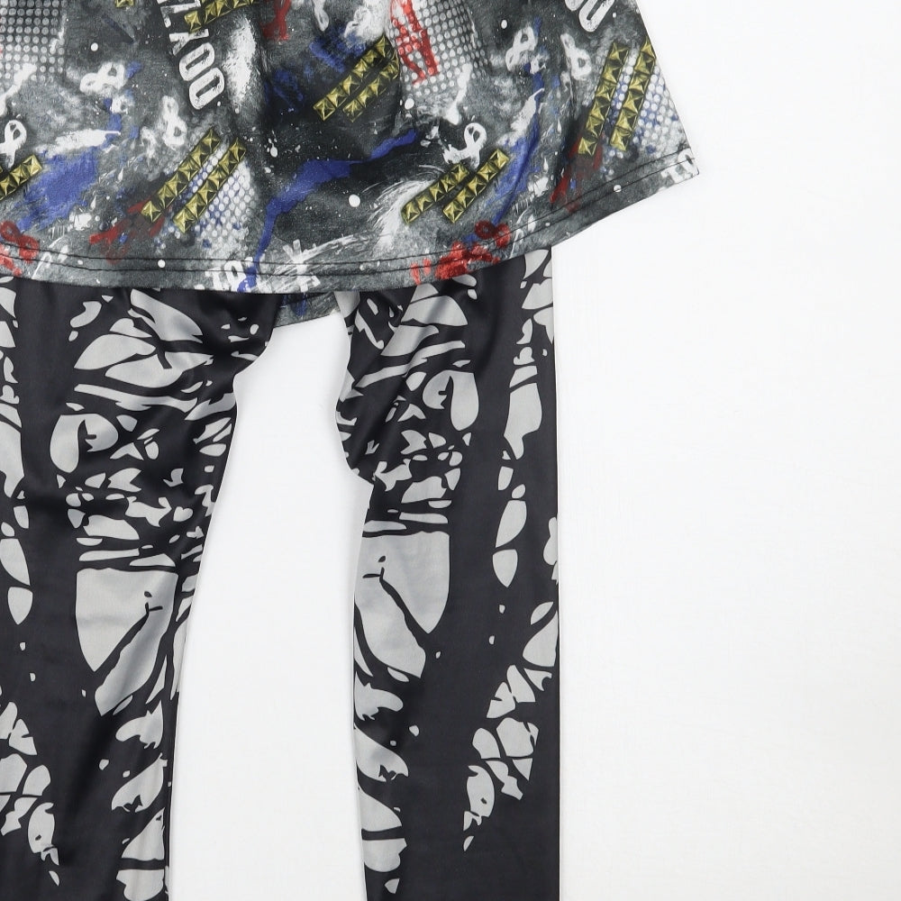 Disney Girls Multicoloured   Mini Skirt Size 5-6 Years - Leggings & Skirt in one