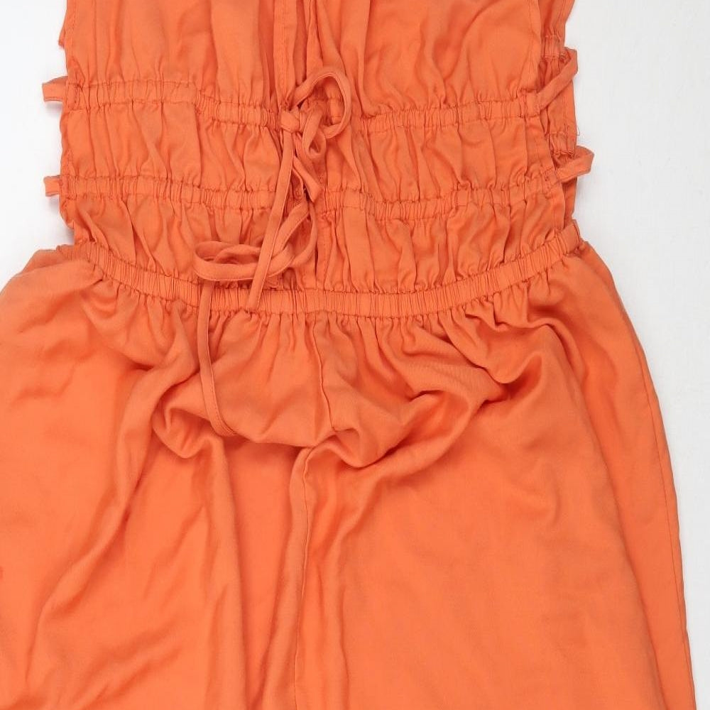 Missguided Womens Orange   Maxi  Size 18
