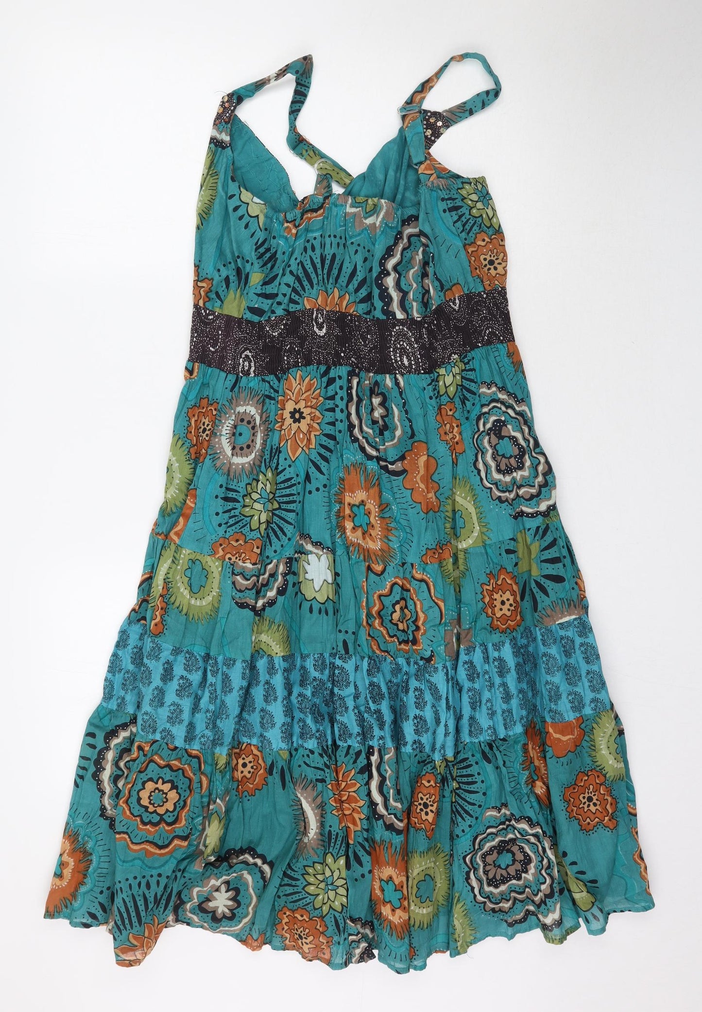 Klass Womens Multicoloured Floral  A-Line  Size 14