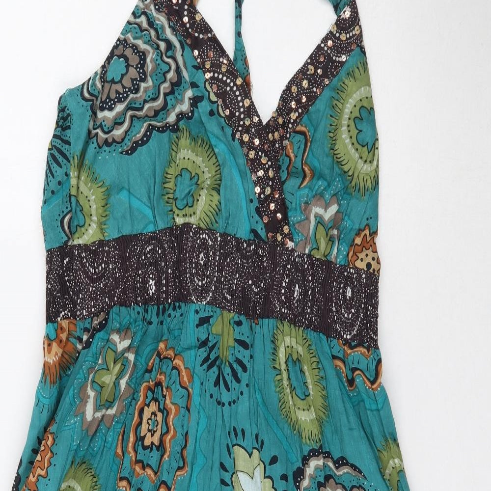 Klass Womens Multicoloured Floral  A-Line  Size 14