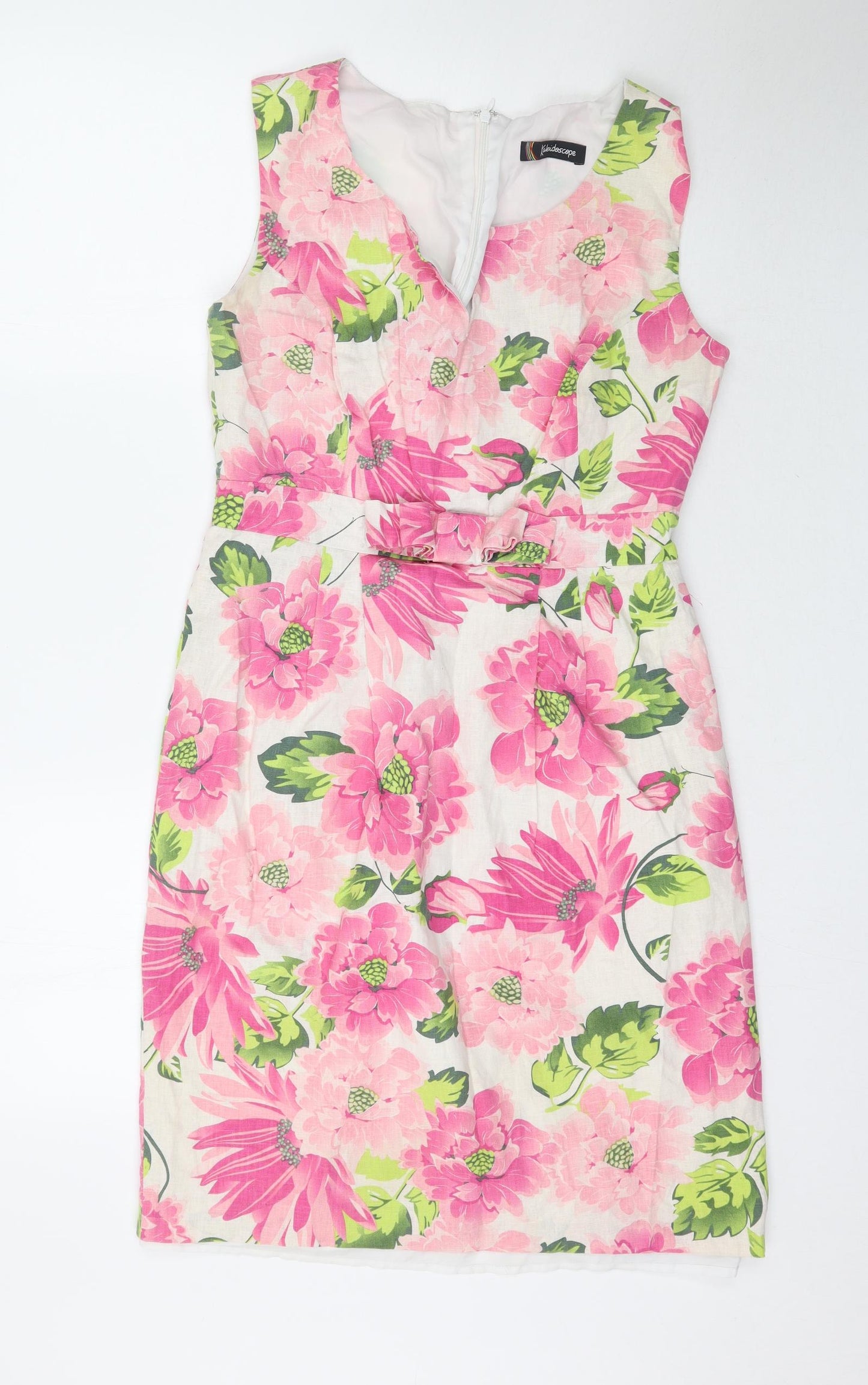 Kaleidoscope Womens Multicoloured Floral  Pencil Dress  Size 12