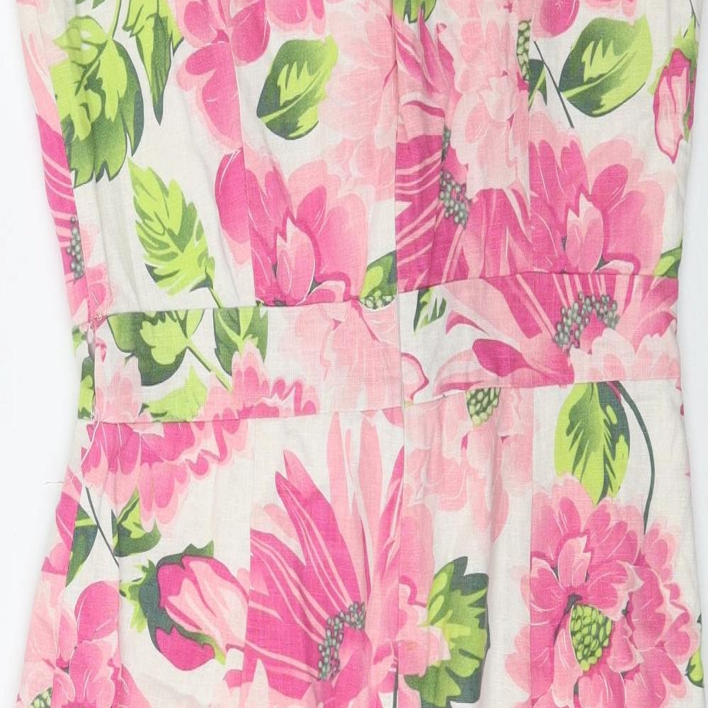 Kaleidoscope Womens Multicoloured Floral  Pencil Dress  Size 12