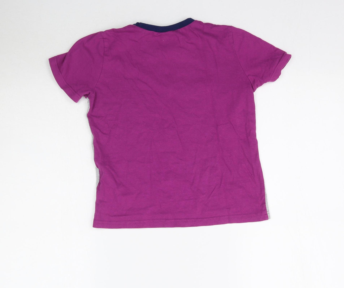 Preworn Girls Multicoloured   Basic T-Shirt Size 7-8 Years  - Harry Potter Hogwarts