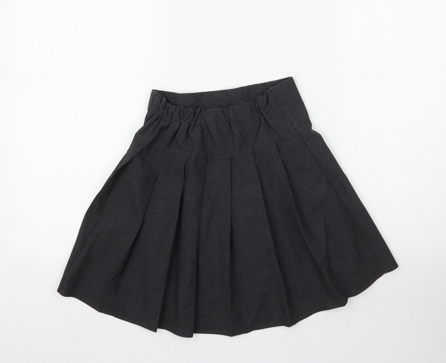 F&F Girls Grey   A-Line Skirt Size 9-10 Years - School