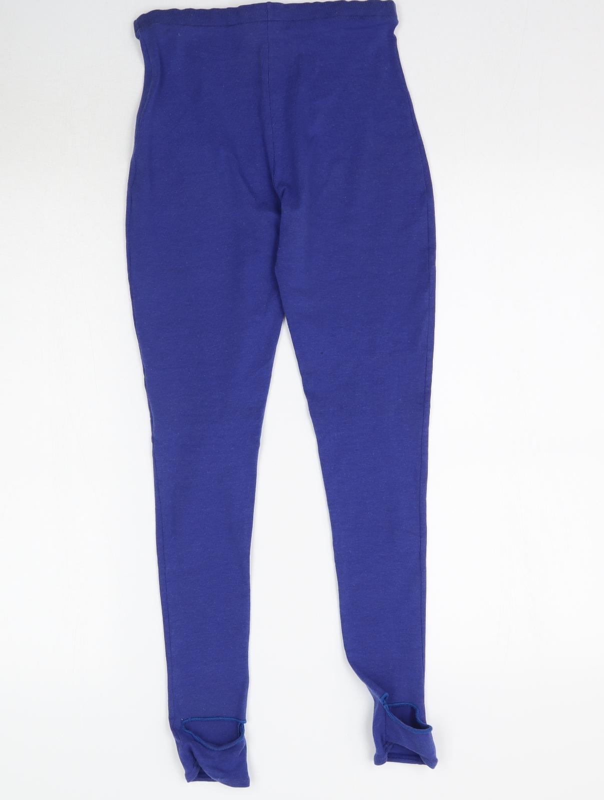 Backstage of Milton Keynes Womens Blue    Leggings Size S L27 in