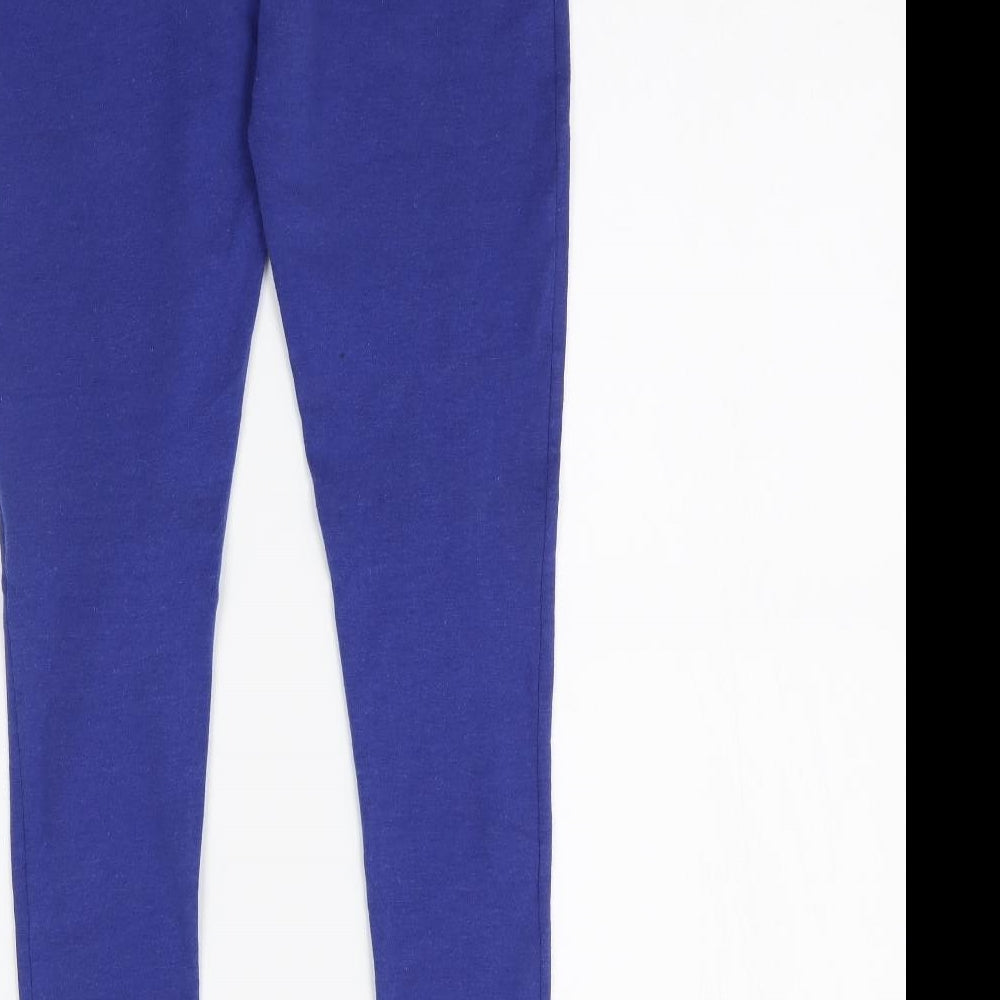 Backstage of Milton Keynes Womens Blue    Leggings Size S L27 in