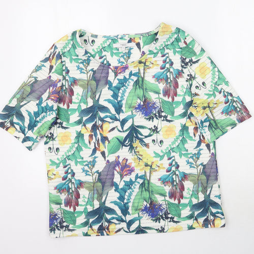 NEXT Womens Multicoloured Floral  Basic Blouse Size 12