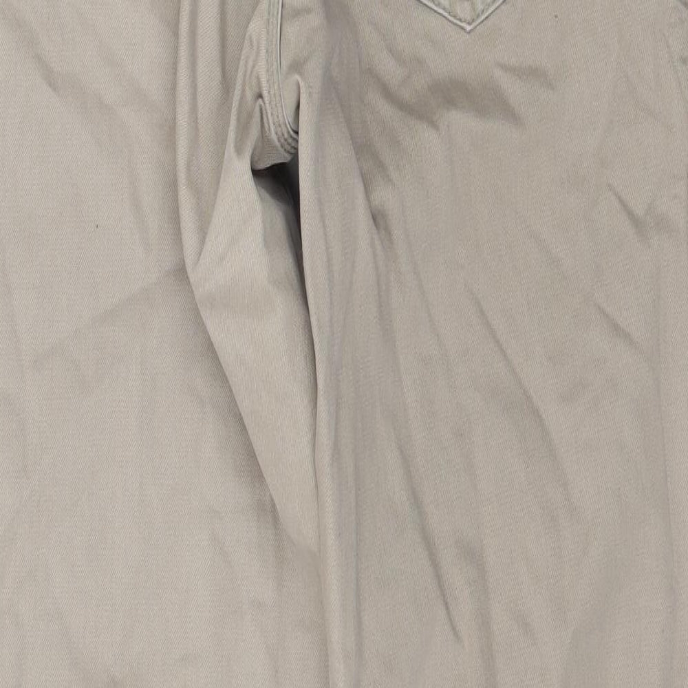 NEXT Mens Beige   Straight Jeans Size 32 L31 in
