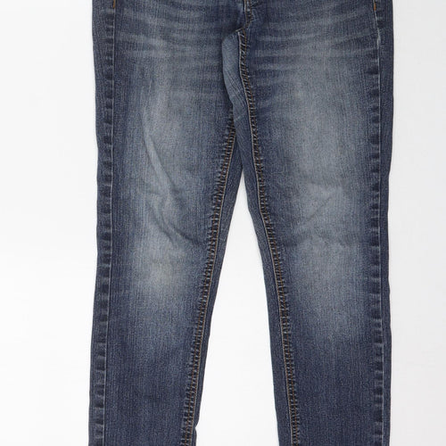 Yessica Womens Blue  Denim Skinny Jeans Size 6 L29 in