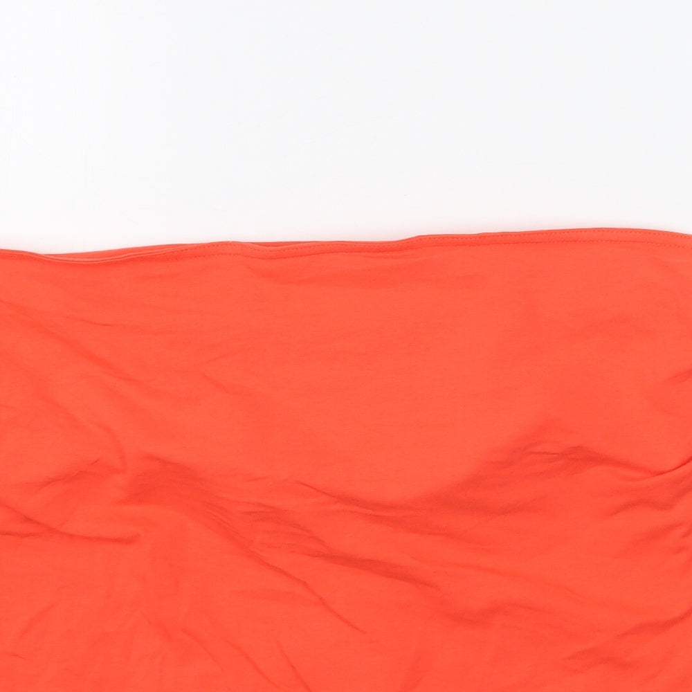 Nutmeg Womens Orange   Basic Tank Size 16  - Tube