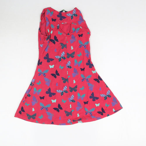 Mountain Warehouse Girls Pink   A-Line  Size 7-8 Years  - Butterfly Print