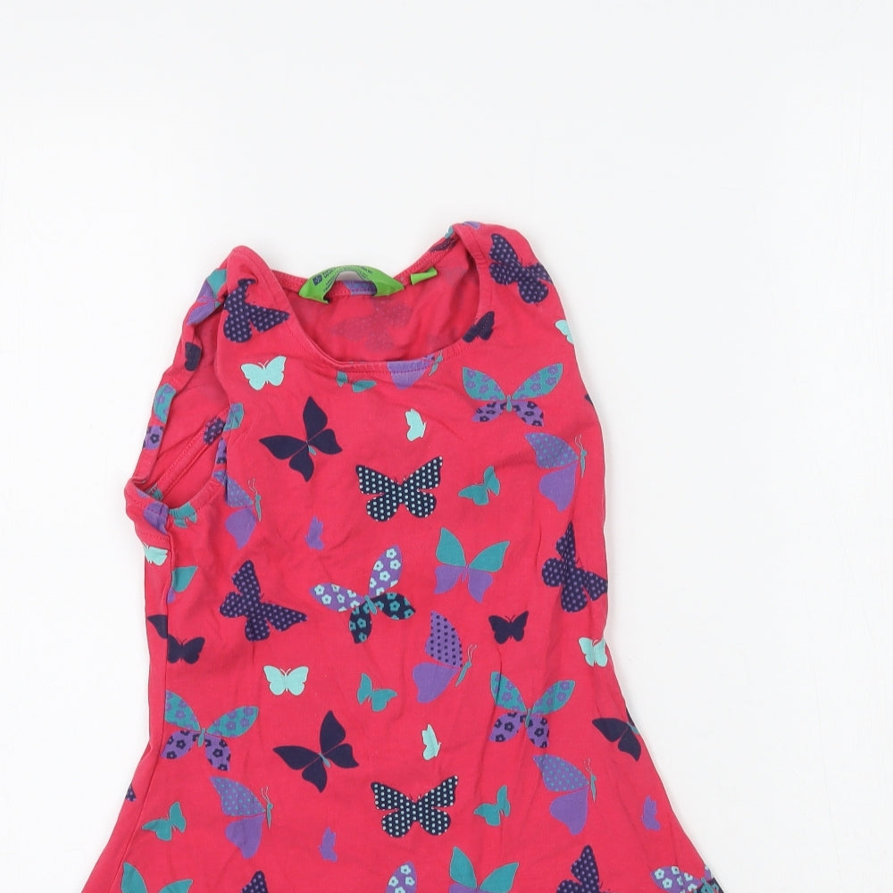 Mountain Warehouse Girls Pink   A-Line  Size 7-8 Years  - Butterfly Print