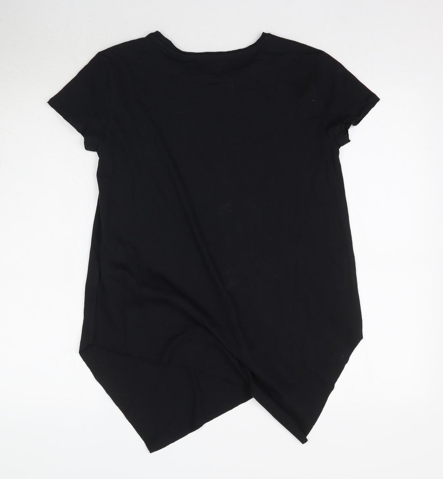 Reserved  Mens Black    T-Shirt Size XS