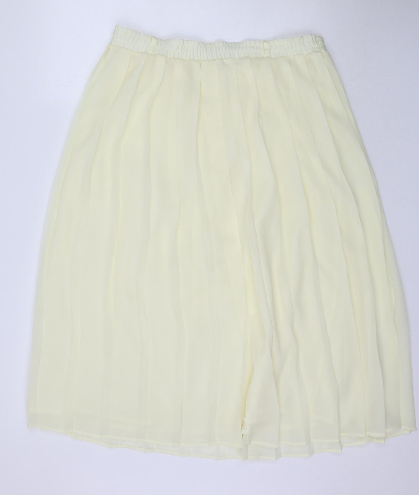 Compliments Womens Yellow   A-Line Skirt Size 16