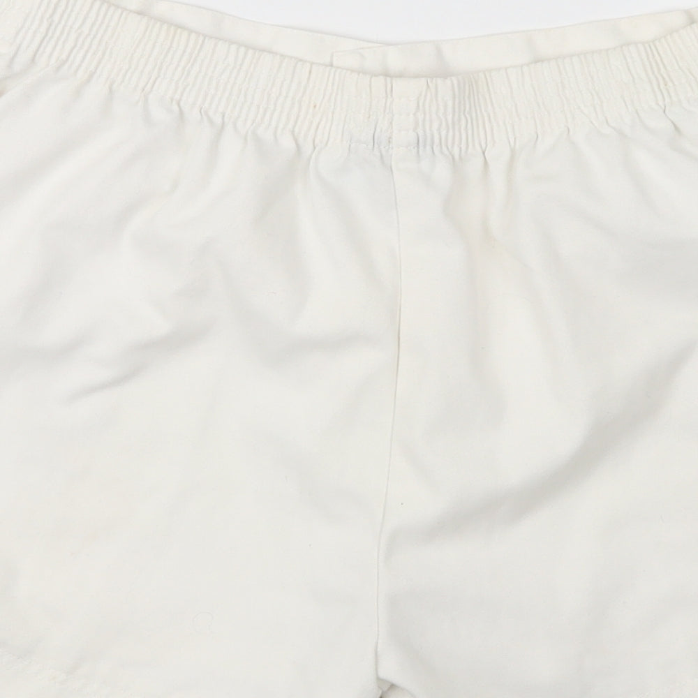 Olympus Womens White   Cargo Shorts Size XL