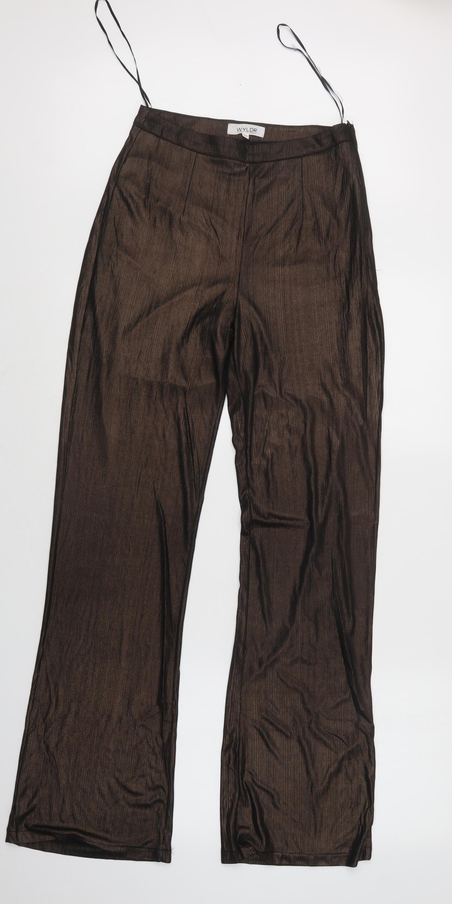Wyldr Womens Brown   Trousers  Size XS L32 in